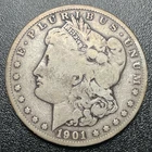 1901-O Morgan Silver Dollar - 90% US Coin