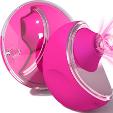 Clit Nipple Sucker, Sucking Vibrator for Woman with Discreet Dust-Proof Case, Su