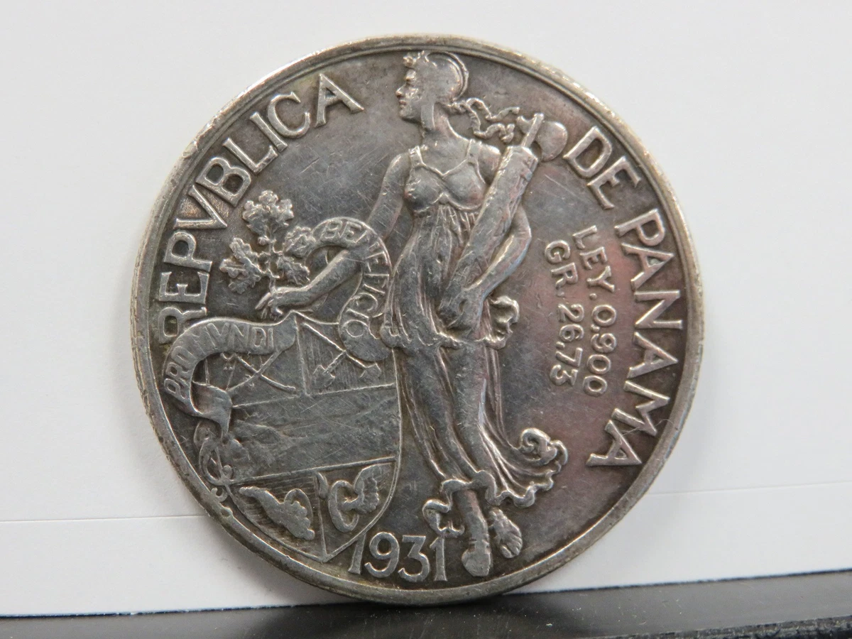 Silver 1931 Year Panamanian Coins for sale | eBay