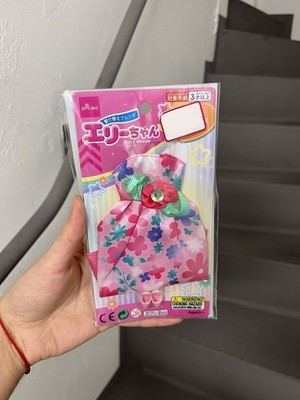 Daiso Japan Elli Elly Licca Blythe Doll Dress Kimono Yakata Fashion Pack Barbie