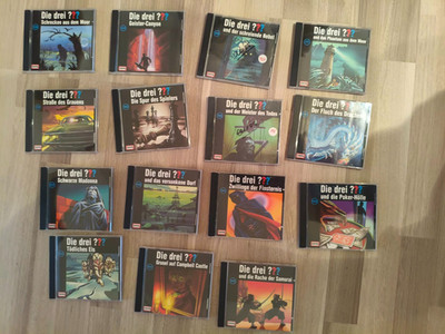 15x Die drei ??? Fragezeichen CDs | Hörspiel Sammlung | Detektiv Klassiker
