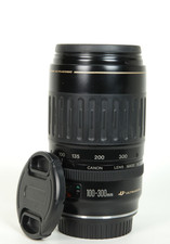 Canon EF USM 100-300mm f/4.5-5.6 USM Lens, Both Caps, Please Read.