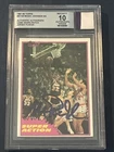 Magic Johnson Beckett 10 Autograph 1981-82 Topps #W109 Game Worn Patch LA Lakers