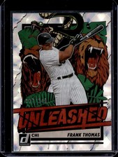 2021 Panini Donruss Frank Thomas Unleashed Silver #/349 White Sox