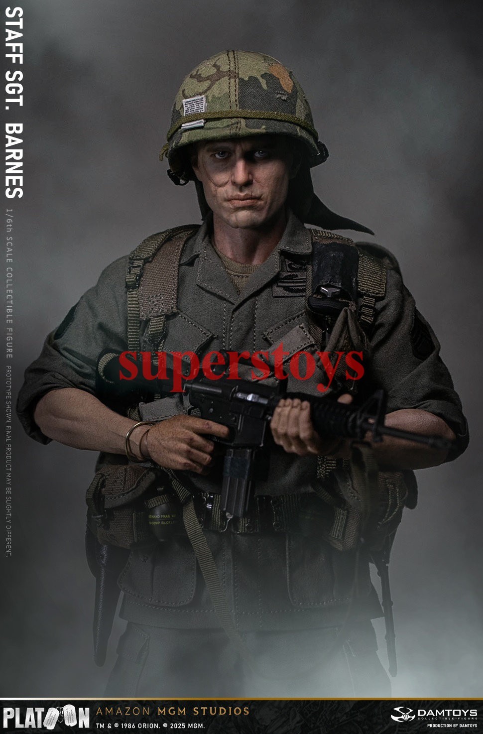 Presale DAMTOYS DMS045 1/6 Platoon Staff Sergeant Barnes Action Figure Model Toy