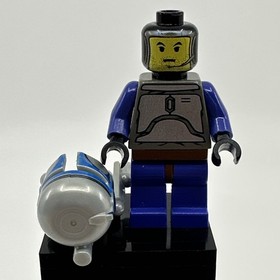 LEGO Star Wars (7153) Jango Fett Minifigure sw0053 Balaclava Head *RARE*