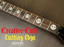 Iron Maiden Eddie Smiley Head  Inlay Sticker for ANY GUITAR or BASS