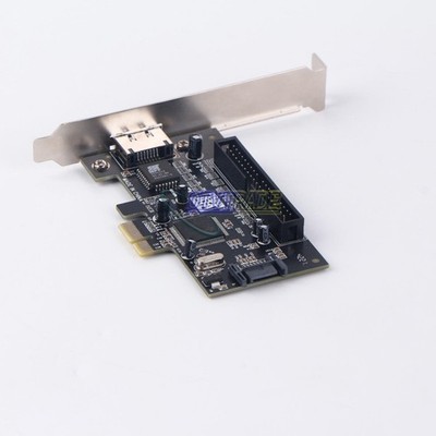 Express Adapter Converter Card SATA II 2.0 RAID & 1 IDE 3.5'' PCI-E PCI 2 Port *L