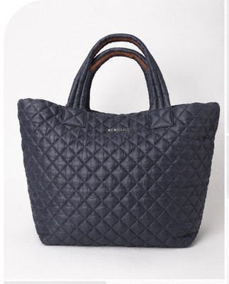 MZ Wallace medium navy metro tote
