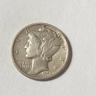 1942 MERCURY DIME   XF
