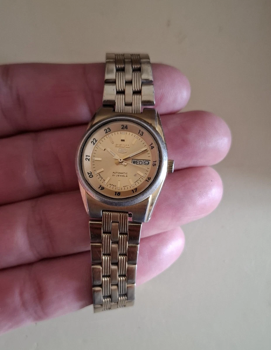 Seiko 5 Lady Automatic Year 1970 Vintage
