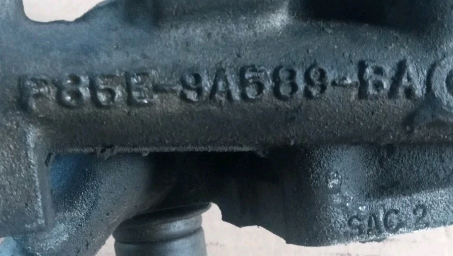 F85E-9A589-BA 1998 Ford F150 V8 2x2 carrocería del acelerador conjunto espaciador de codo Foto 2 de 4