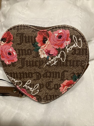 Juicy Couture Petal Stat Valentine Heart Coin Purse Wristlet NWOT - Picture 5 of 5