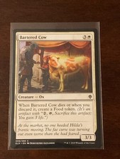 Magic the Gathering Throne of Eldraine Bartered Cow