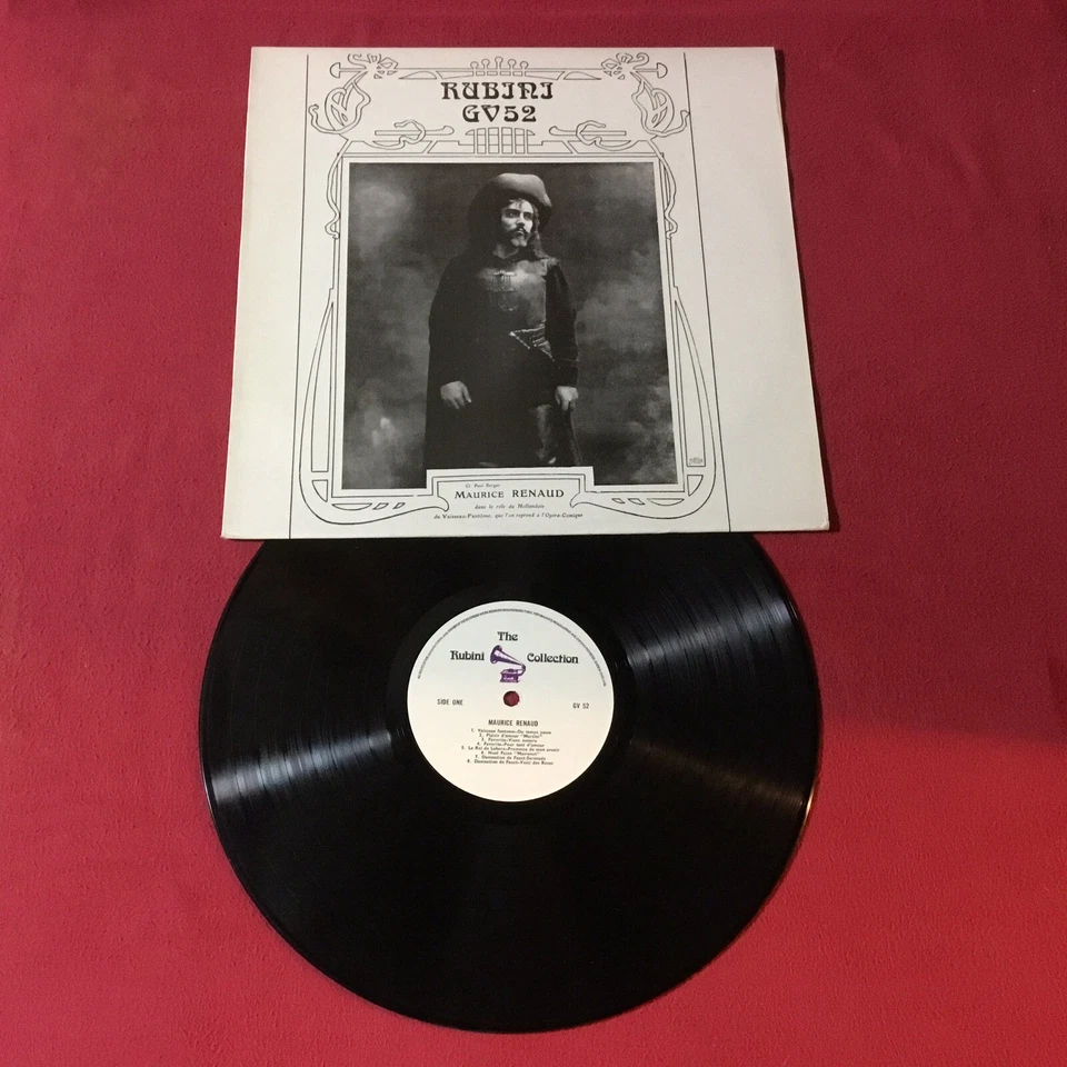 Maurice Renaud - Maurice Renaud  *MONO:Rubini Records ‎– GV 52 *Vinyl (NM-) copy - Image 2 of 4