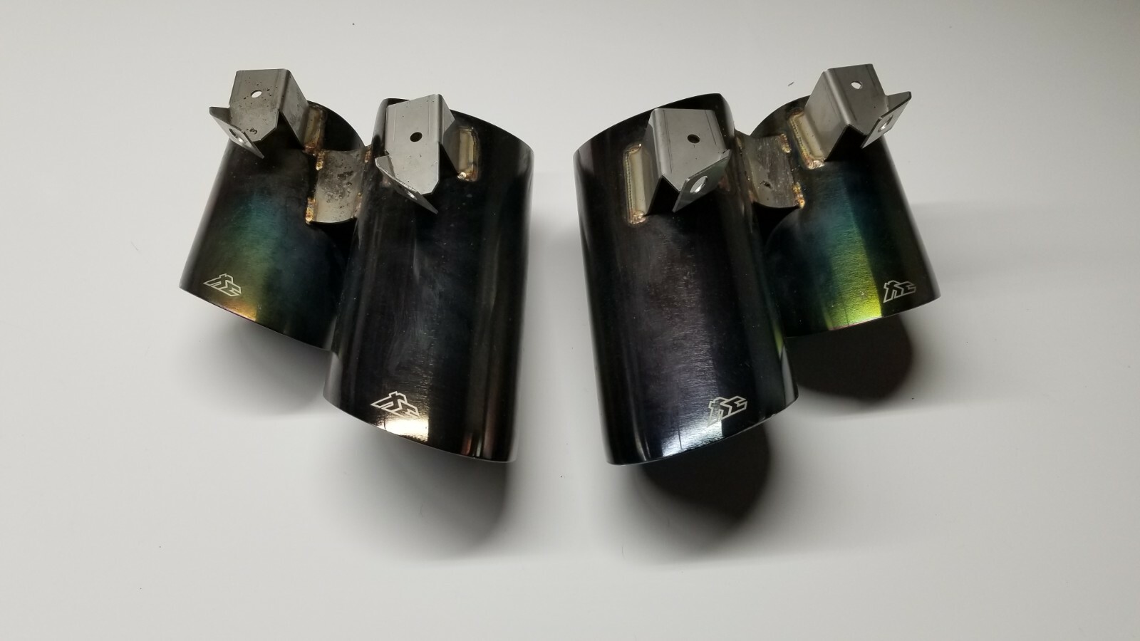 LAMBORGHINI HURACAN FI EXHAUST TIP TAIL PIPES LEFT AND RIGHT 