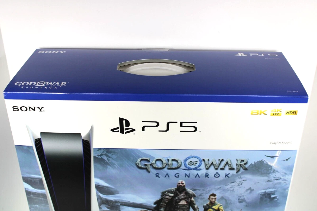 Sony God of War Ragnarok and Playstation Disc Console Bundle