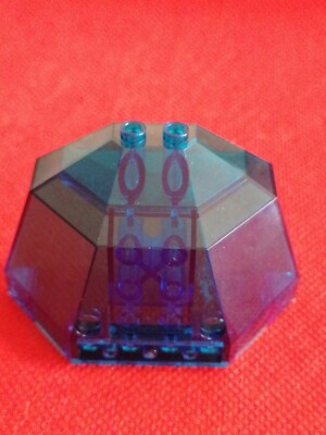 lego system 1822 transparenter Stein 1x