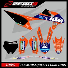 KTM KIT GRAFICO MOTOCROSS MX DECALCOMANIE: SX SXF EXC 50 65 85 125 250 450 GB PRO O
