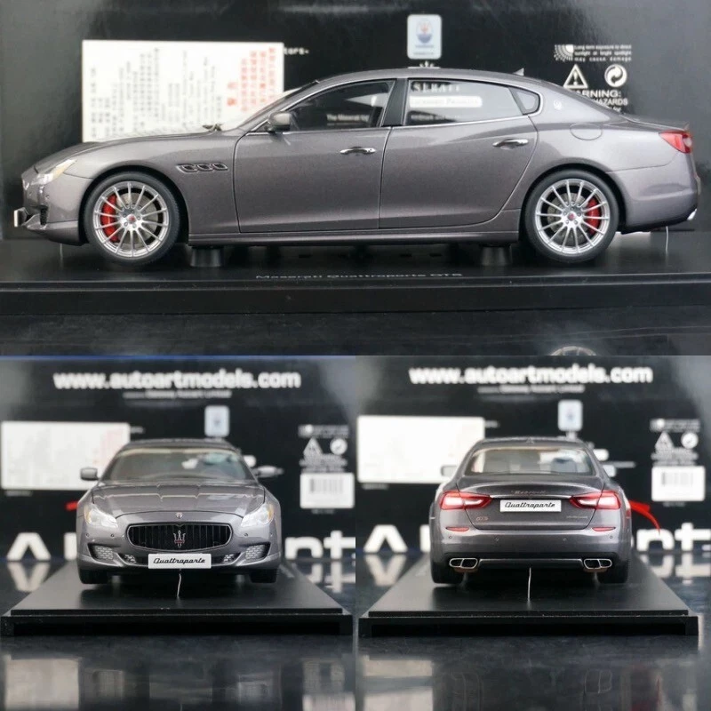 Autoart Alto 1:18 Maserati President Quattroporte Gray Model - Image 2 of 4