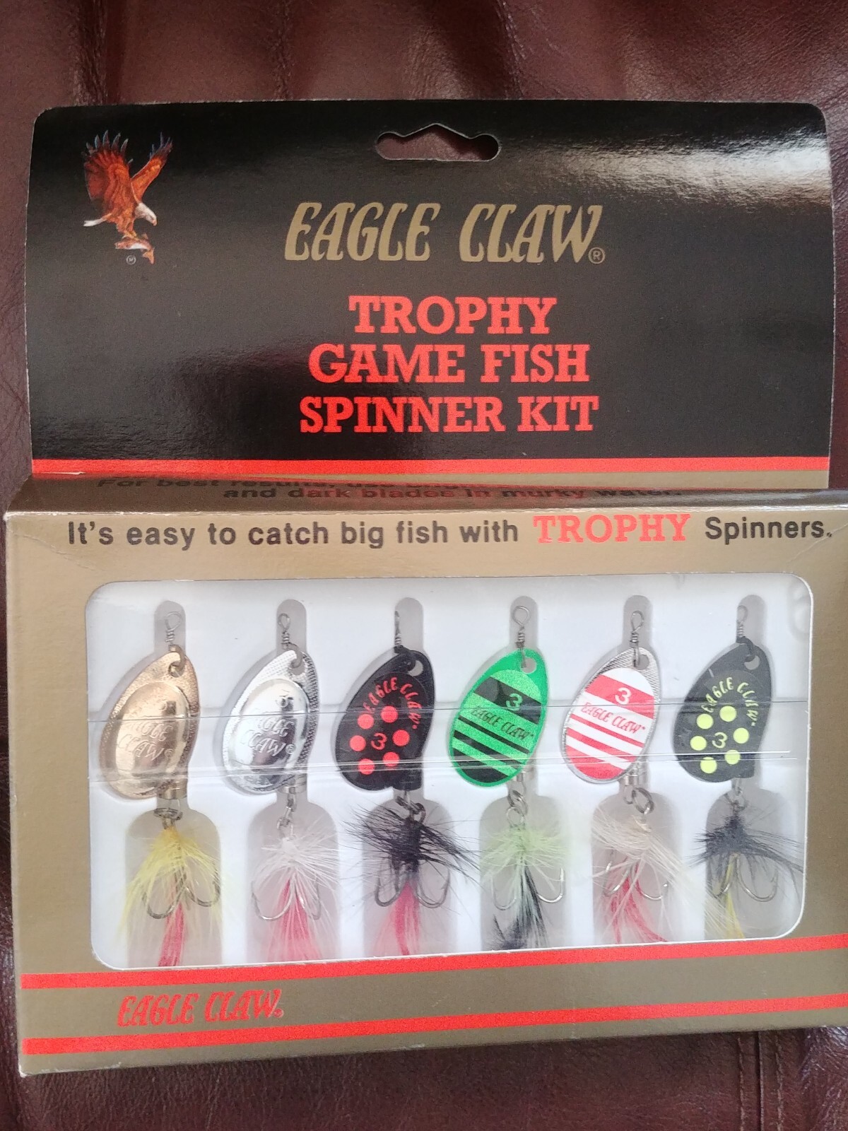 Eagle Claw Trophy Game Fish Spinner Kit #3's