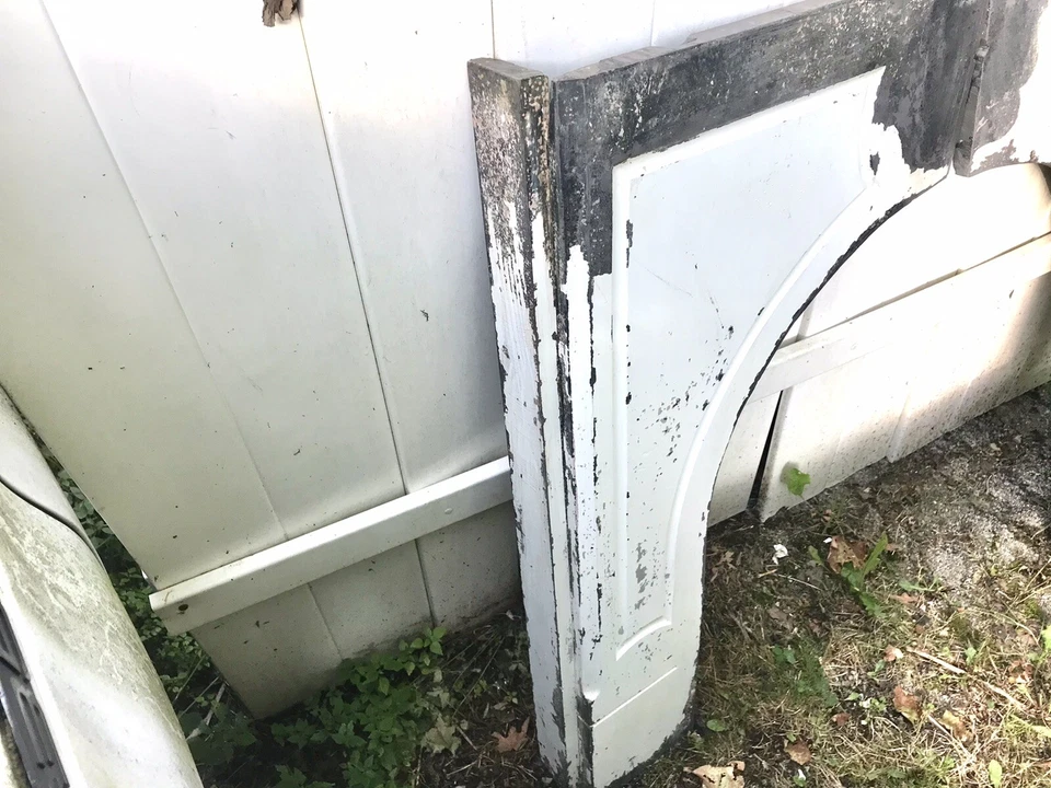 Antiguo estante de chimenea envolvente piedra de jabón #tallado en la parte posterior 4861 Foto 3 de 4