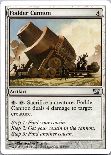 302 Fodder Cannon 8th Edition