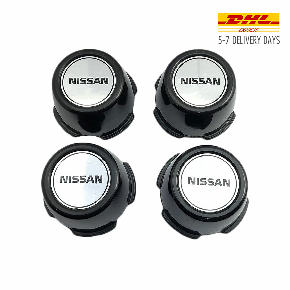 Tire Wheel Center Hub Cap Set 3.5” 4pcs NOS Fits For Nissan 