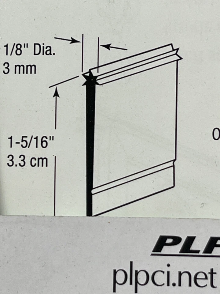 Sello inferior de puerta de ducha con marco transparente Prime-Line M 6227 Foto 3 de 3