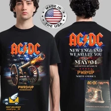 HOT!!! AC.DC Foxboroug At Gillette Stadium On May 4, 2025 Show Poster or T-Shirt