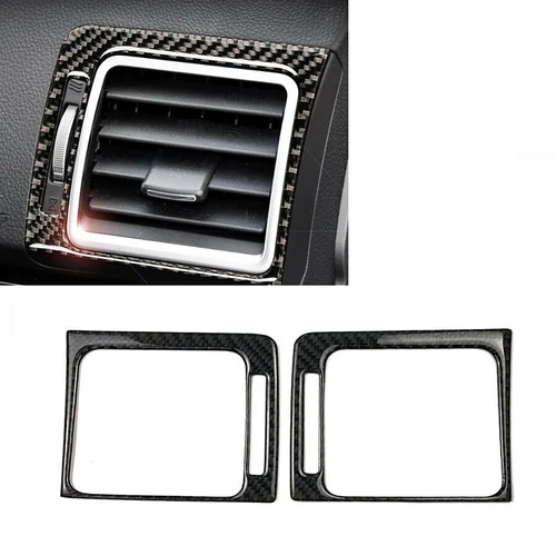 Air Condition Vent Outlet Cover Carbon Fiber Trim For Subaru Forester 2016-2018 - Bild 3 von 4