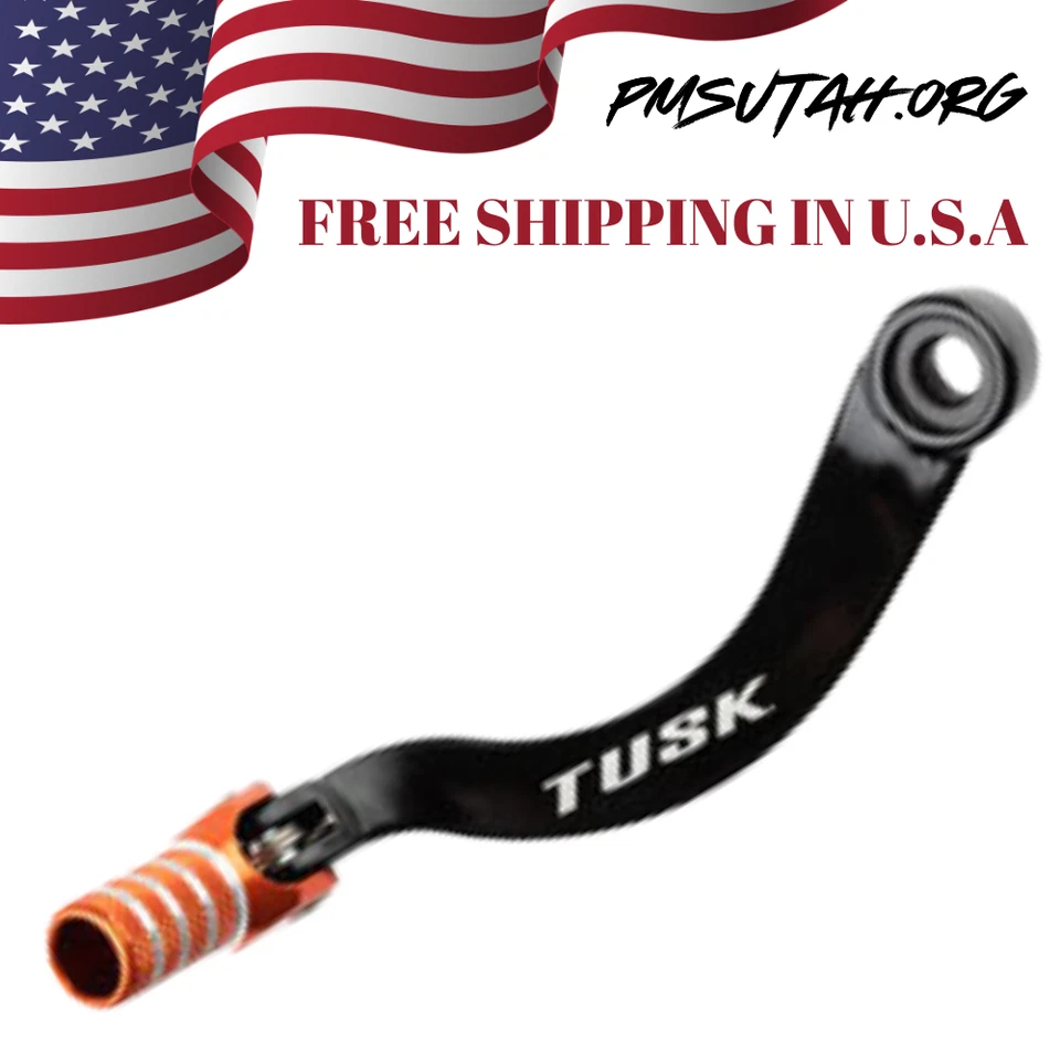 Tusk Shift Pedal 2008 2009 2010 KTM 690 Duke Engine Gear Shifter Lever Orange - Image 2 of 2