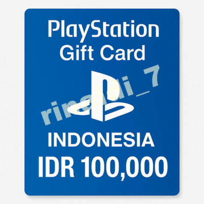   PlayStation Gift Card Indonesia - IDR 100,000  