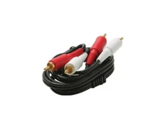 Steren 18ft 2-RCA Premium Audio Cable