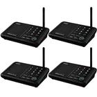 Wuloo 10Channel Call ALL FM Wireless Intercom System for Home Room 1Mile Talking