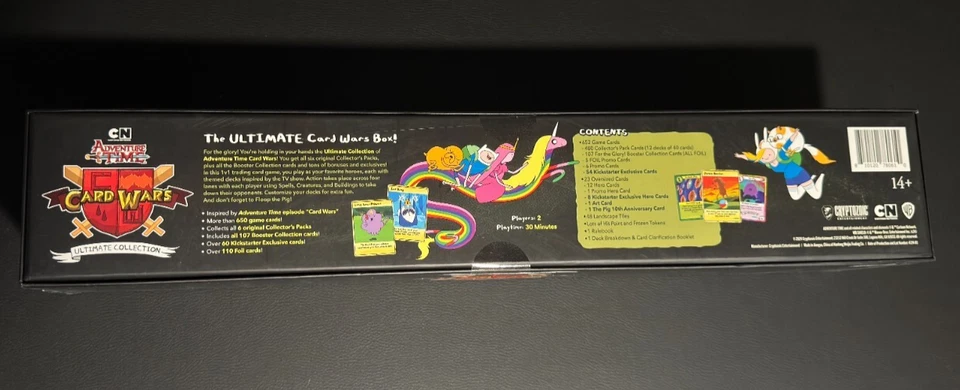 Adventure Time Card Wars TCG: Ultimate Collection (10th Anniversary KS) (SEALED) - Image 2 of 4