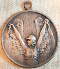 Lot insignes patriotiques signés Lalique 1ère guerre mondiale WWI - LIS23LAL010