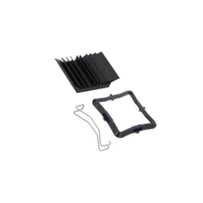 ATS-51310D-C1-R0 Radiator: Embossed Ribbed Black L: 31mm W: 31mm H: 9.5mm 7°C /