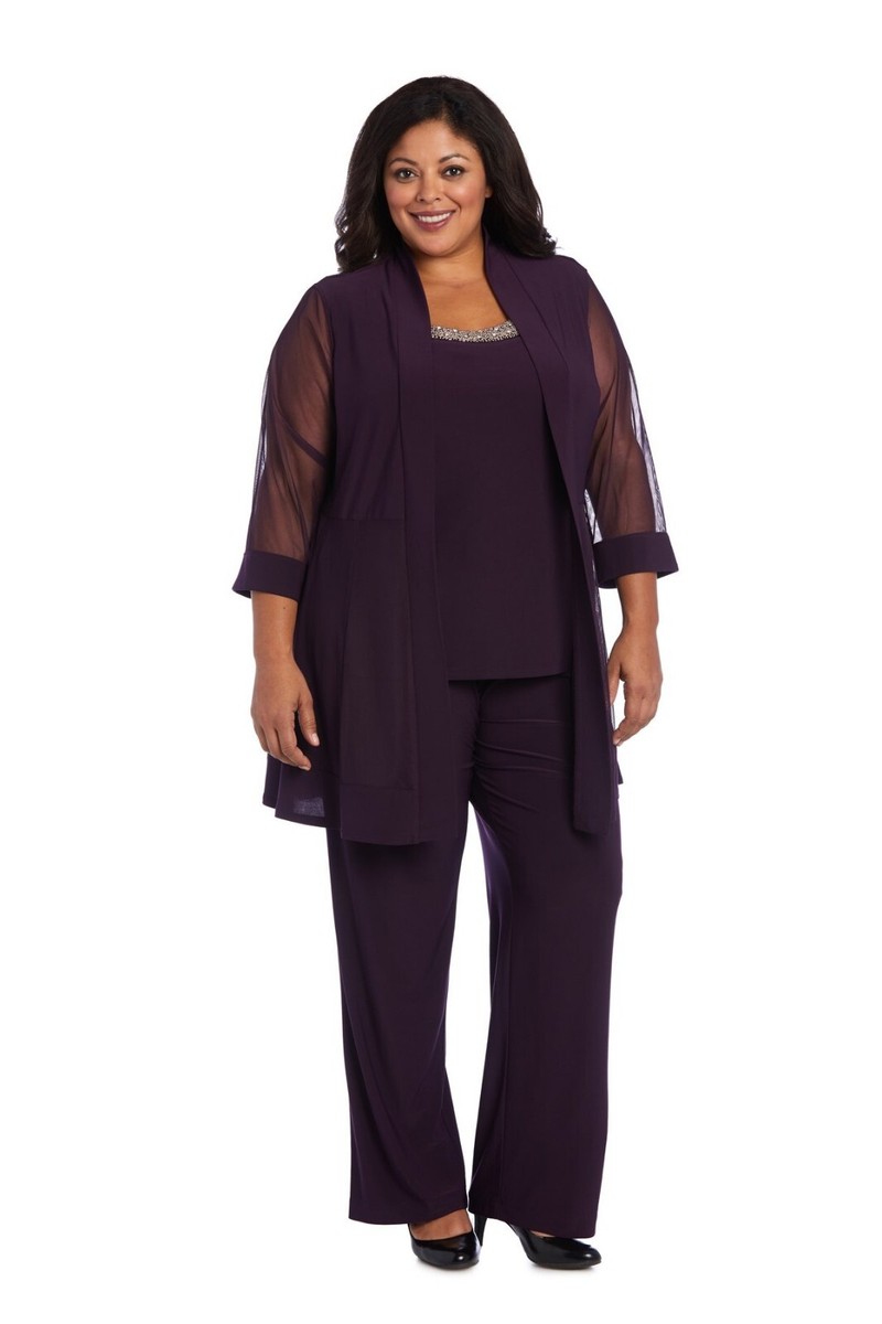 【新品未開封】piping color roomwear （ladies） 1052_SAGE-SILVER_3-