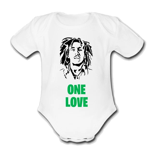 PSYCHOBABY BOB @MARLEY Strampler Baby Weste Grow Body ONE LOVE MUSIC FP