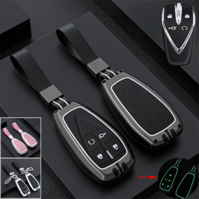 Aluminum Alloy Silicone Car Key Fob Case Cover For Changan CS75 PLUS CS35 PLUS