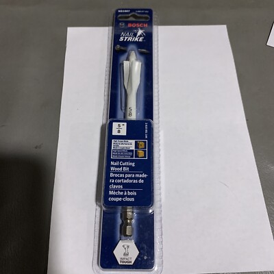 Bosch NS1007 5/8 Inch Nail Strike Cutting Wood Power Drill Bit Impact Tough