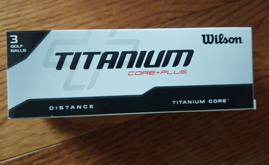 Wilson Titanium CORE + PLUS Golf Balls 18 Pack White New in Sleeve Open Box