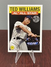 2021 Topps Series 2 1986 All Star Base Insert Ted Williams #86AS-26 Red Sox