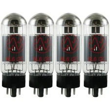 NEW JJ TESLA 6L6GC Matched Quad Power Amp Tubes Valve 6L6 Guitar Amplifier 5881