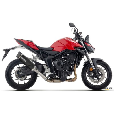 AUSPUFF ARROW INDY RACE EVO ALUMIN SCHWARZ FÜR HONDA CB 1000 HORNET 25 - 26