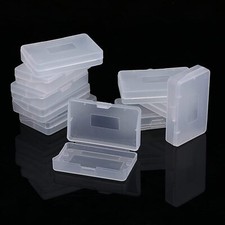 50x GBA Case Clear Plastic Cartridge Nintendo Game Boy Advance Games Dust Cover