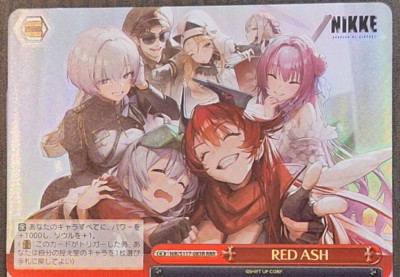ヴァイスシュヴァルツ　NIKKE RED ASH RRR＋ ヴァイスシュヴァルツ NIKKE RED ASH rrr+ - メルカリ
