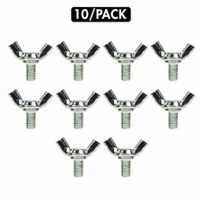 Wing Bolt Wing Screw Stainless Steel Butterfly Bolt Screw Thumb Hand Screws 10PK
