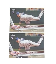 2017 Topps Chrome Update (×2) Jordan Montgomery RC'S (BREWERS) !